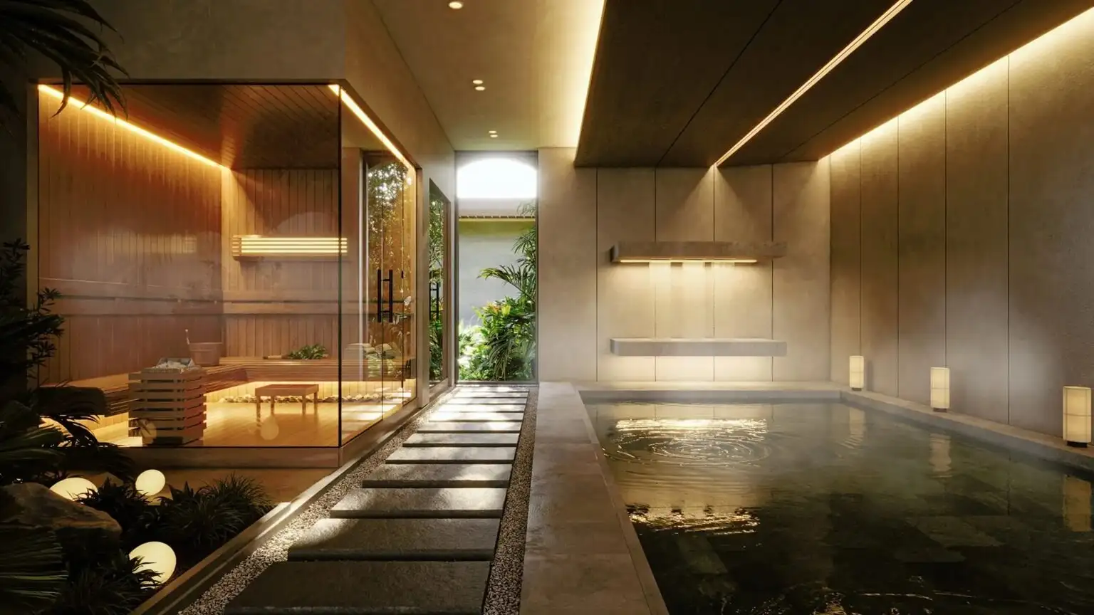 Alluvia City sở hữu nguồn khoáng nóng tự nhiên trong lòng đất – một đặc điểm hiếm thấy ở các đô thị hiện nay 