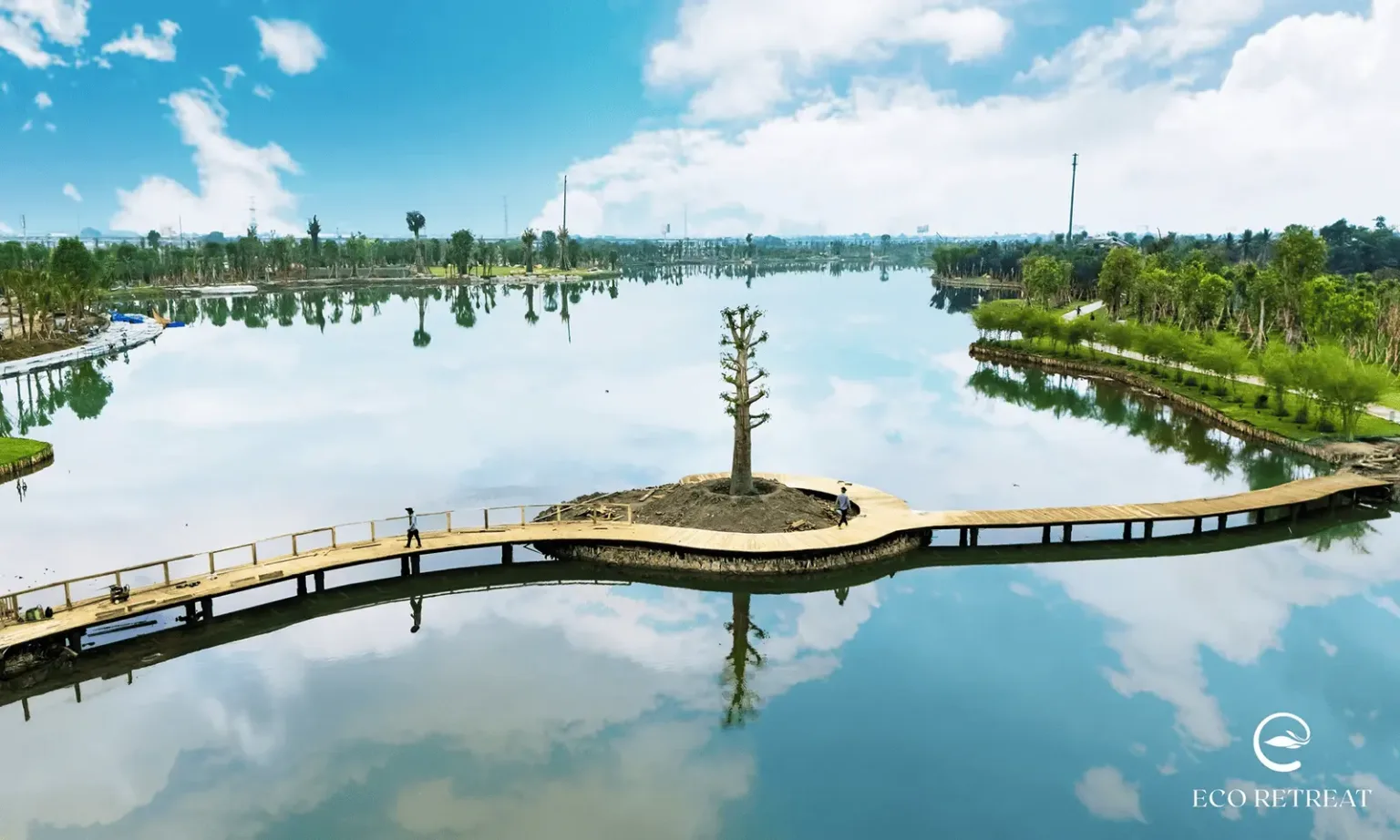 Cập nhật tiến độ xây dựng dự án Eco Retreat Long An vào quý 5 năm 2025
