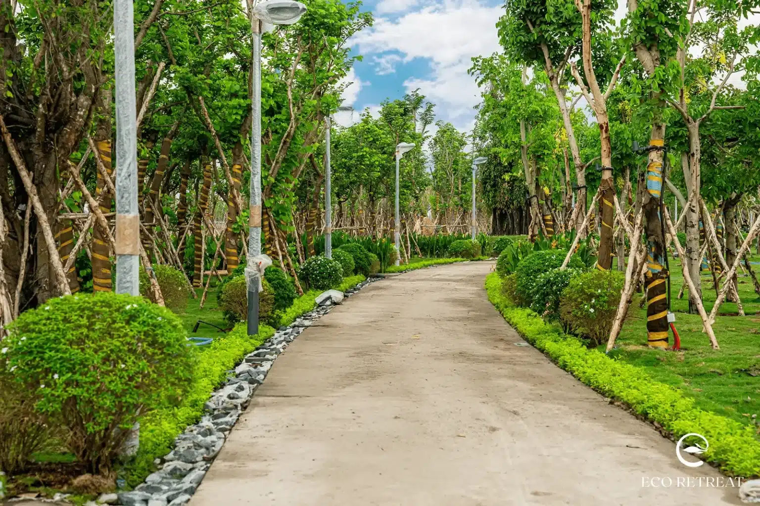 Cập nhật tiến độ xây dựng dự án Eco Retreat Long An vào quý 5 năm 2025