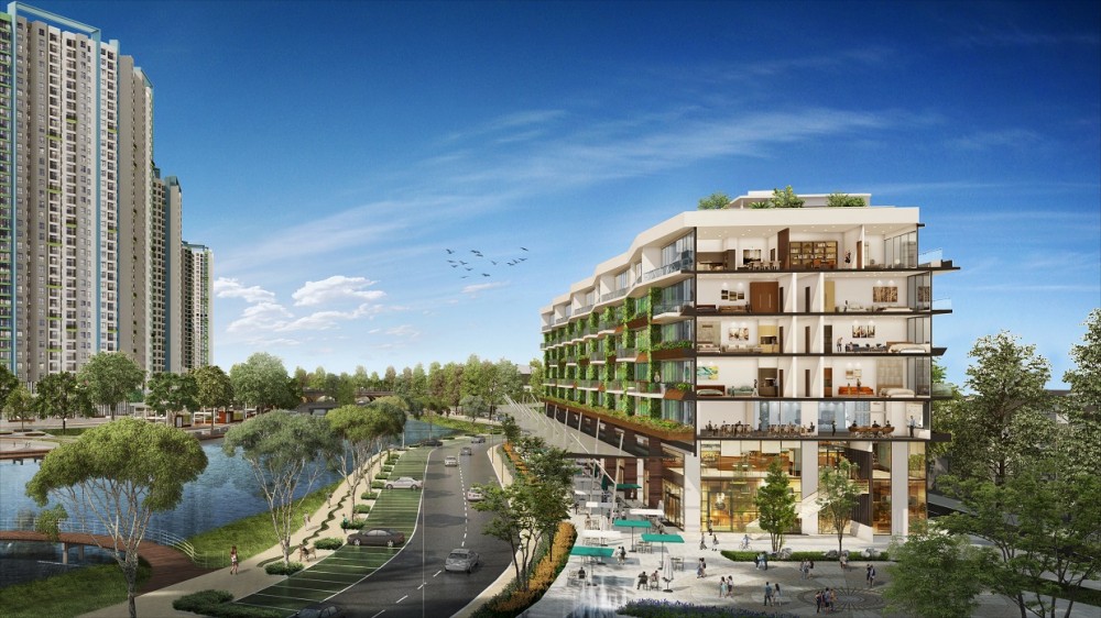 Ecopark khởi công nhà phố triệu độ Marina Arc