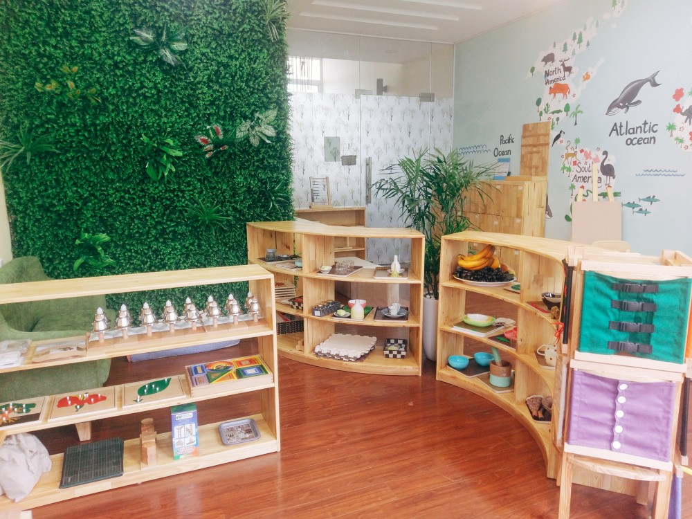 Giáo dục mầm non chuẩn Montessori tại trường mầm non quốc tế MINIS - Ecopark