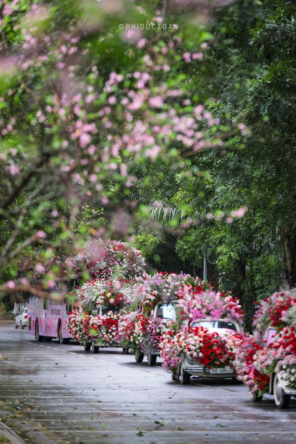 Valentine 2022: Màn tỏ tình ấn tượng vừa diễn ra tại Hà Nội với 99.999 bông hồng - ảnh 3